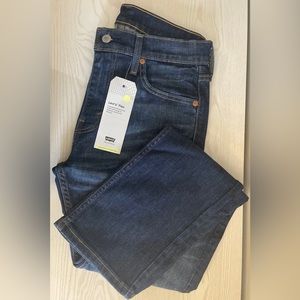 NEW WITH TAGS Levi’s 513 Slim Straight Flex Men’s Jeans 30x32 Stretch RV$60